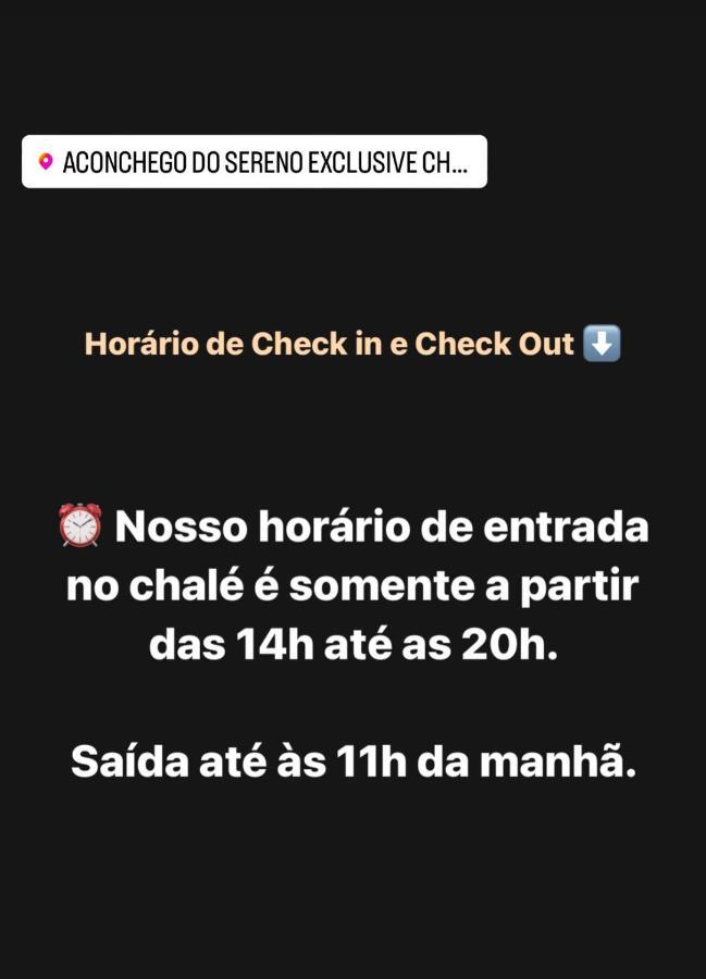 Aconchego Do Sereno Exclusive Chales 우루비시 외부 사진
